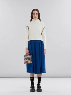 Shoulder Bags | Tropicalia Bag>Marni Black Canvas Tropicalia Small Bucket Bag With Daisy Print RED/WHITE/BLACK