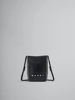 Crossbody Bags>Marni Crossbody Bag With Shoelace Strap BLACK