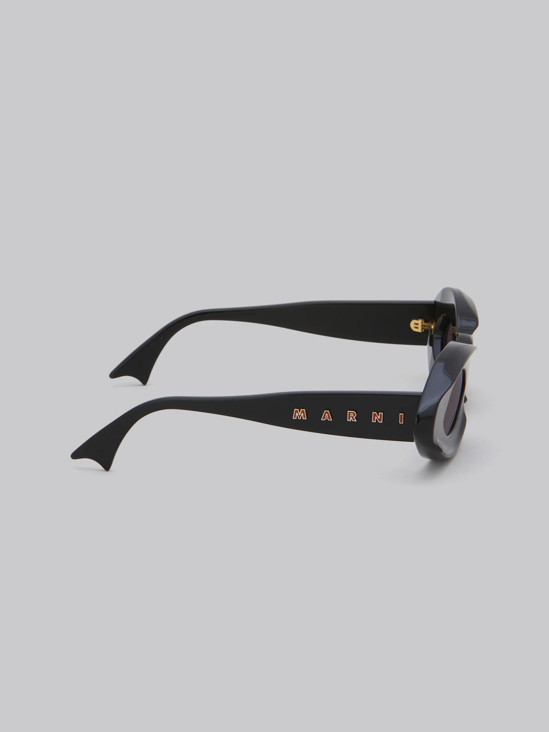 Sunglasses | Sunglasses>Marni Dark Doodad Sunglasses BLACK