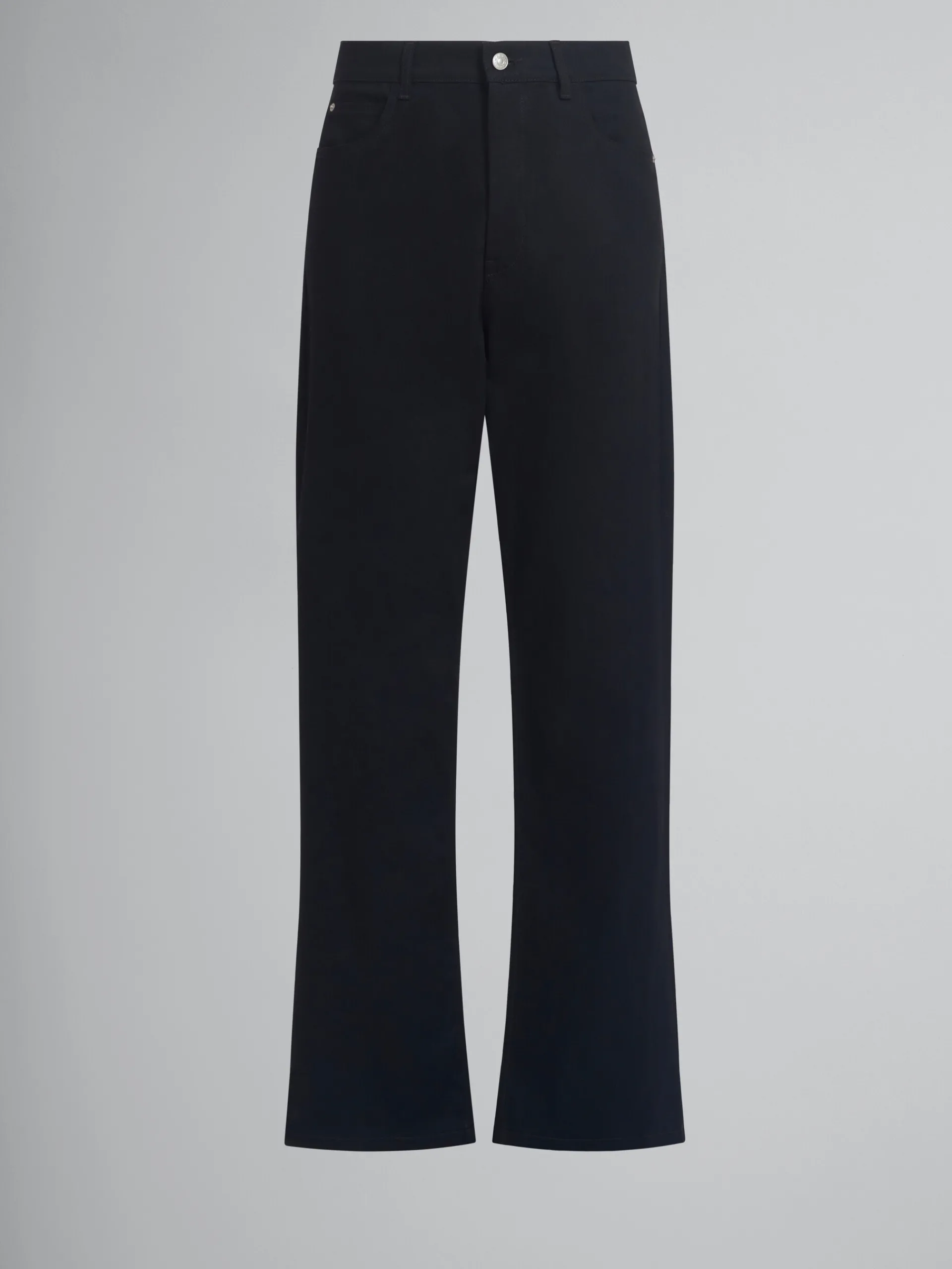 Pants>Marni Denim Wide-leg Jeans BLACK