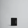 Wallets & Small Leather Goods>Marni Leather Bifold Wallet With Mending BLACK