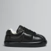 Sneakers>Marni Leather BigFoot 2.0 Sneaker BLACK