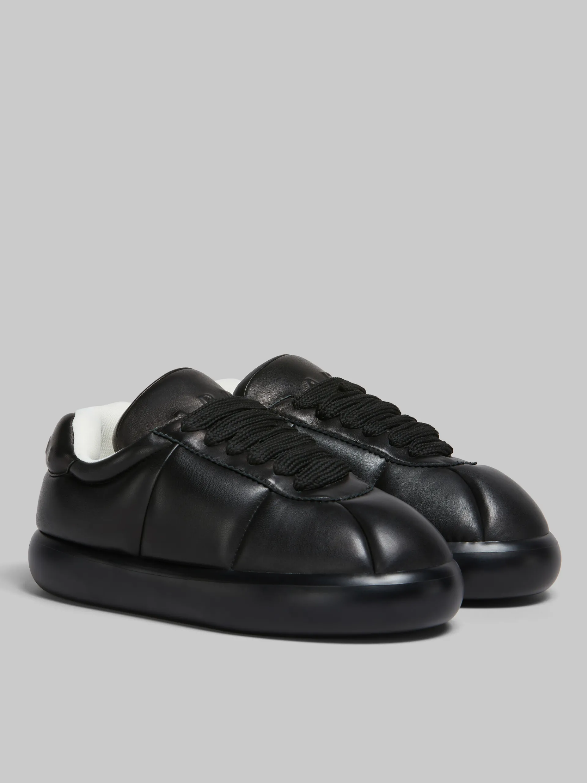 Sneakers>Marni Leather BigFoot 2.0 Sneaker BLACK