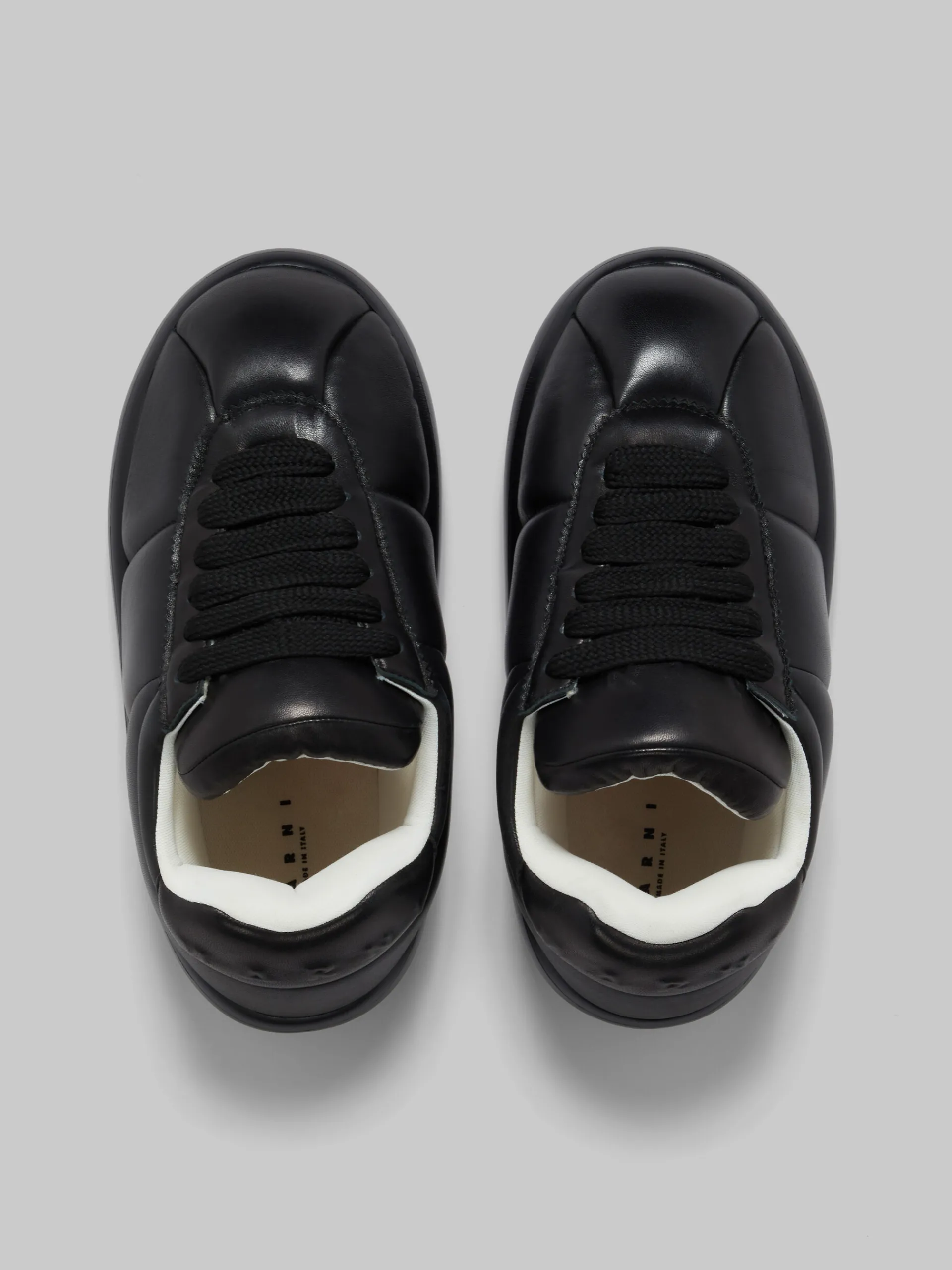 Sneakers>Marni Leather BigFoot 2.0 Sneaker BLACK