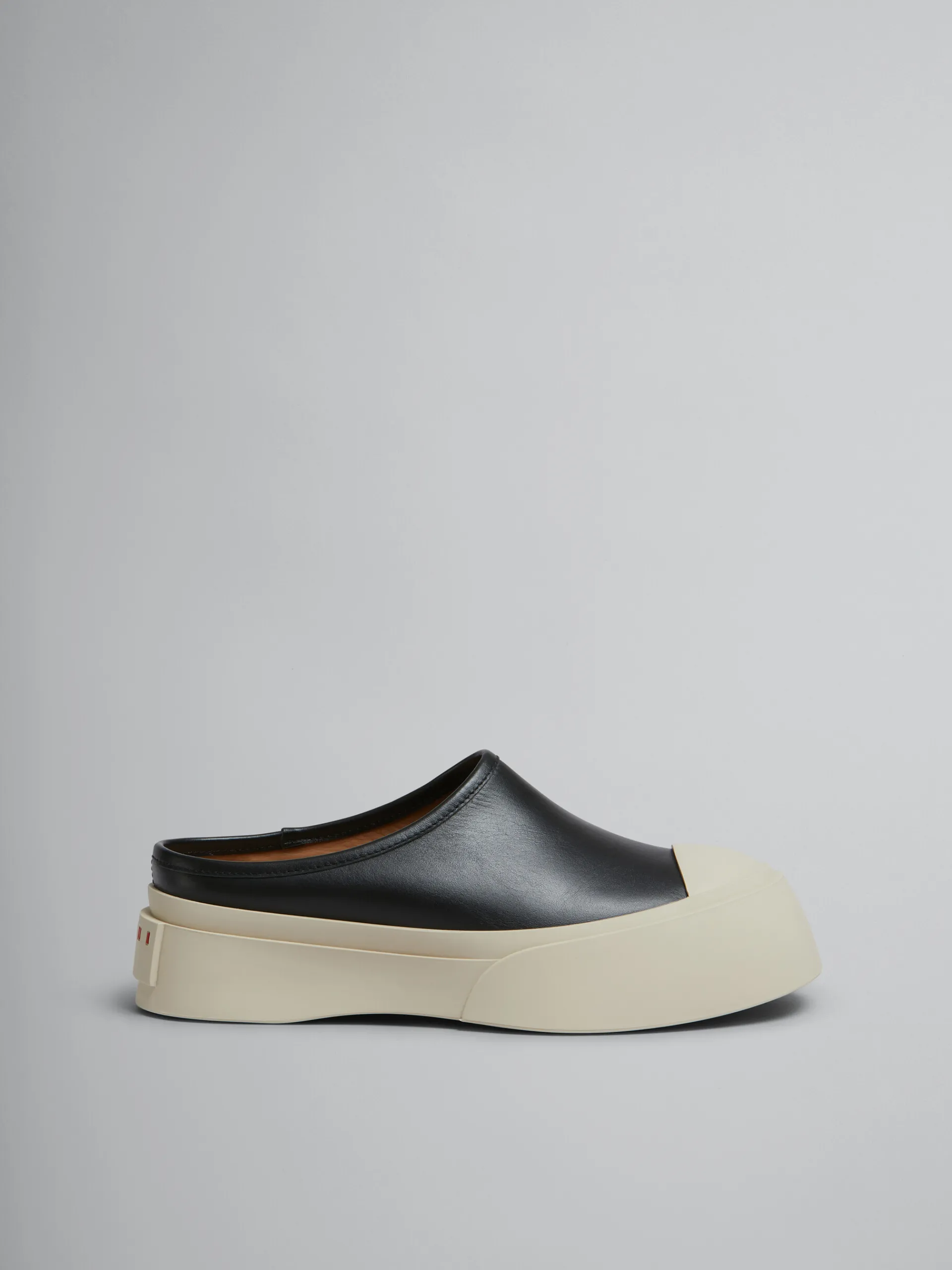 Sneakers | Pablo>Marni Leather Pablo Sabot BLACK