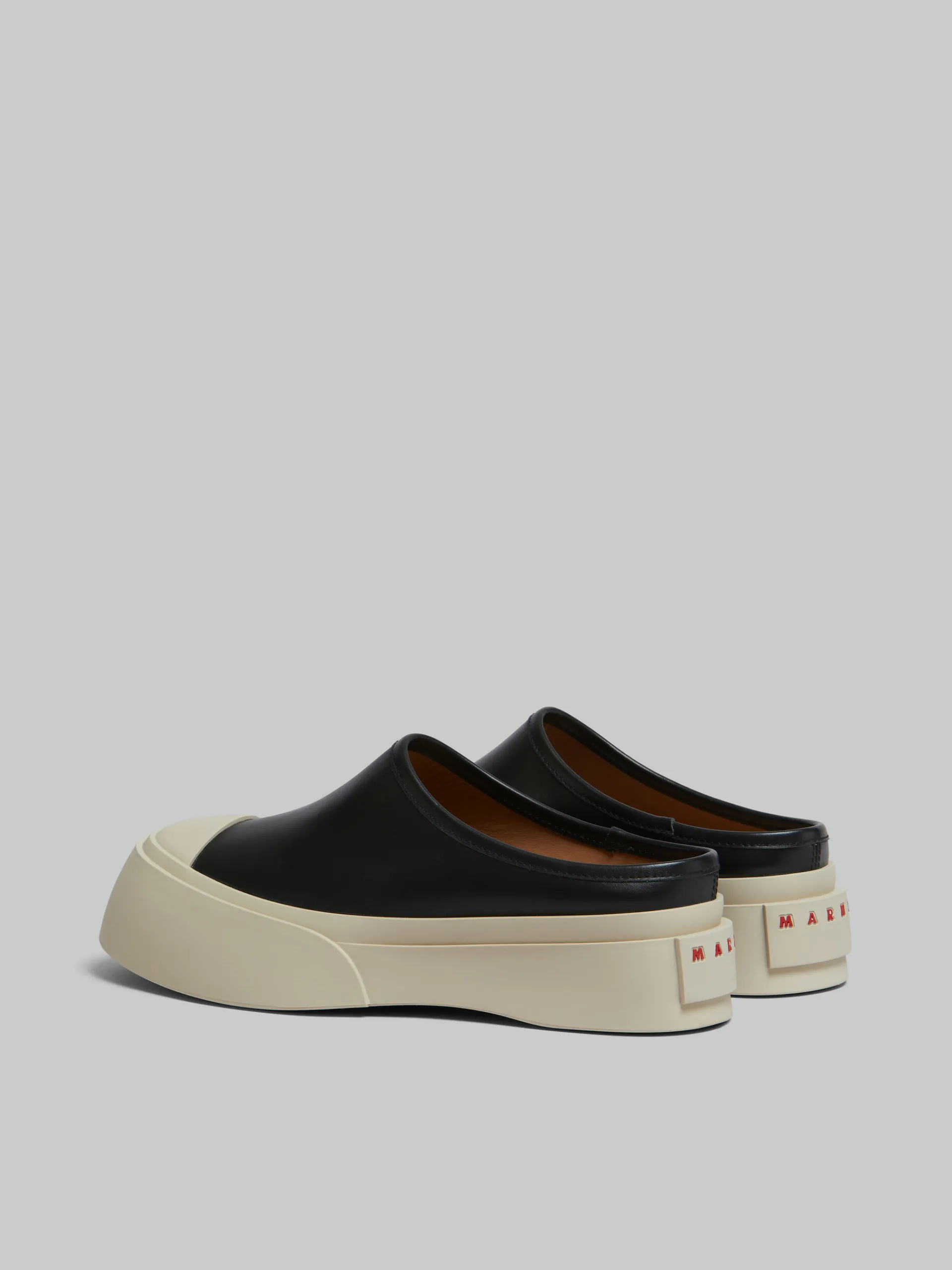 Sneakers | Pablo>Marni Leather Pablo Sabot BLACK