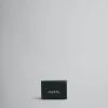 Wallets & Small Leather Goods>Marni Leather Trifold Wallet With Mending BLACK