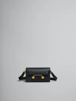 Trunkaroo Bag | Shoulder Bags>Marni Leather Trunkaroo Mini Shoulder Bag BLACK