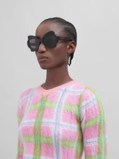 Sunglasses | Sunglasses>Marni Monumental Gate Sunglasses BLACK