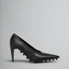 Heels>Marni Nappa Spike Pump BLACK
