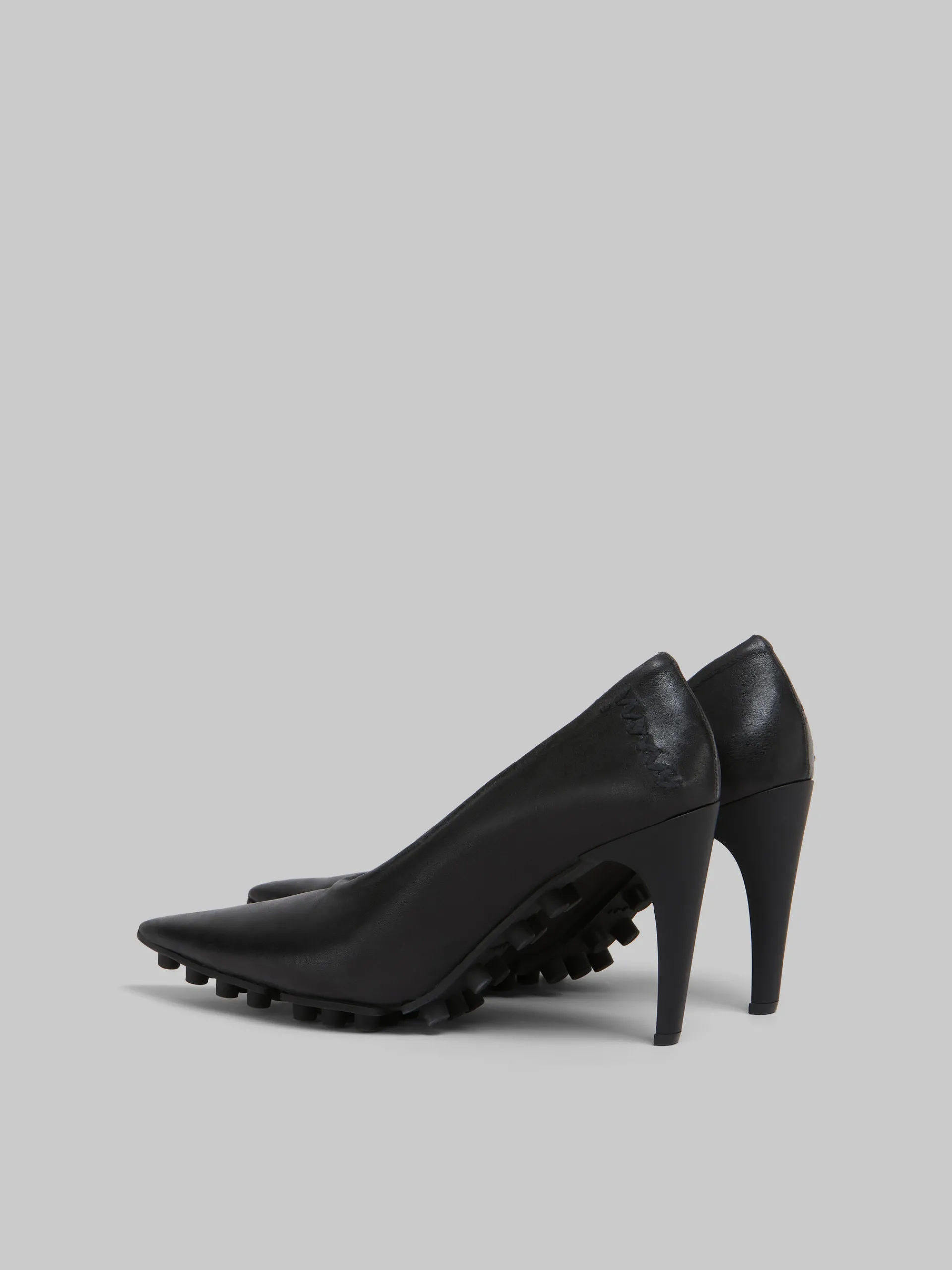 Heels>Marni Nappa Spike Pump BLACK
