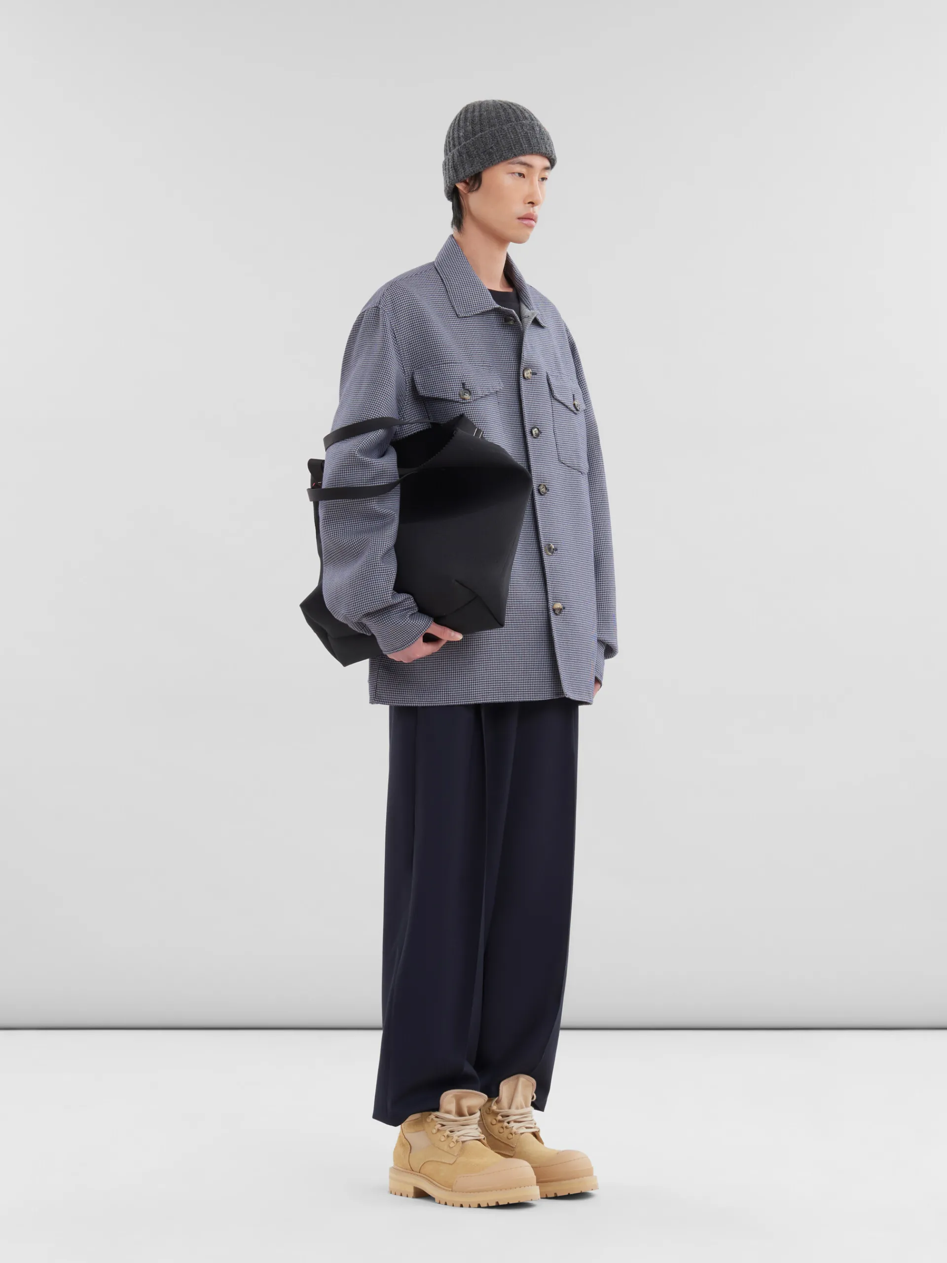 Tops & T-Shirts>Marni Organic Cotton T-shirt With Patch BLACK