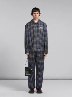 Crossbody Bags>Marni Pouch With Shoelace Strap BLACK