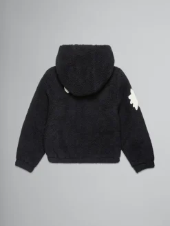 Kids>Marni Teddy Jacket With Stars BLACK