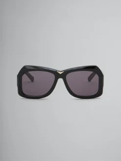 Sunglasses | Sunglasses>Marni Black Tiznit Sunglasses TIZNIT BLACK