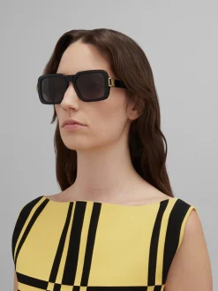 Sunglasses | Sunglasses>Marni Black Zamalek Sunglasses ZAMALEK BLACK