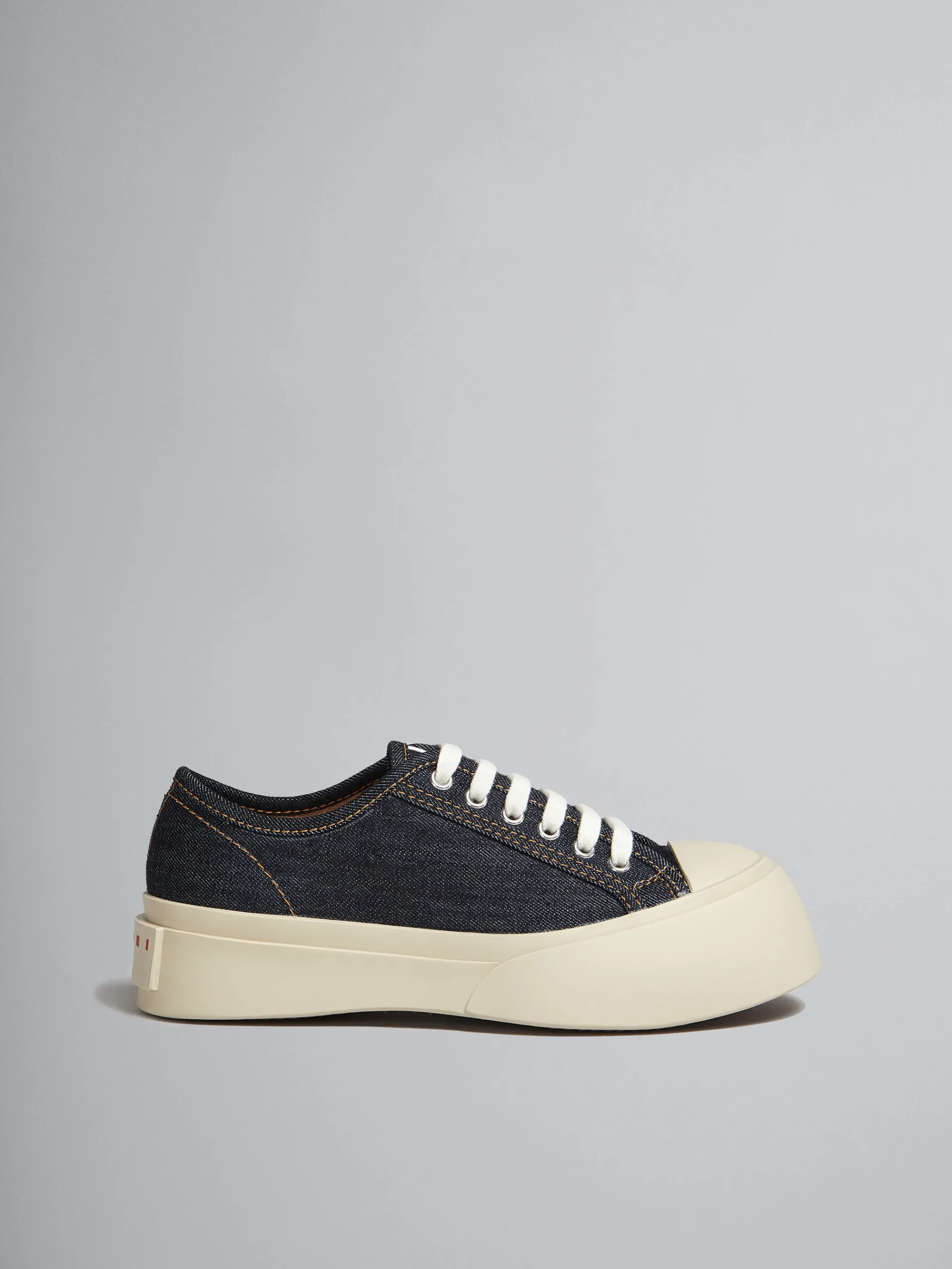 Sneakers | Pablo>Marni Denim Pablo Lace-up Sneaker BLUE