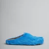 Fussbett Sabot>Marni Blue Long-hair Calfskin Fussbett Sabot ROYAL
