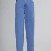 Denim | Pants>Marni Blue Organic Denim Carrot Jeans COBALT