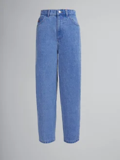 Denim | Pants>Marni Blue Organic Denim Carrot Jeans COBALT