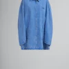 Denim | Coats & Jackets>Marni Blue Organic Denim Jacket With Logo Patch COBALT