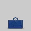 Wallets & Small Leather Goods>Marni Blue Rhinestone Tropicalia Long Wallet With Chain Strap ROYAL