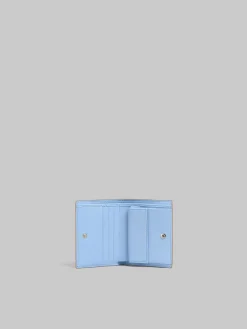 Wallets & Small Leather Goods>Marni Brown Leather Bifold Wallet With Mending CRETA
