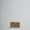 Wallets & Small Leather Goods>Marni Brown Leather Card Case With Mending CRETA