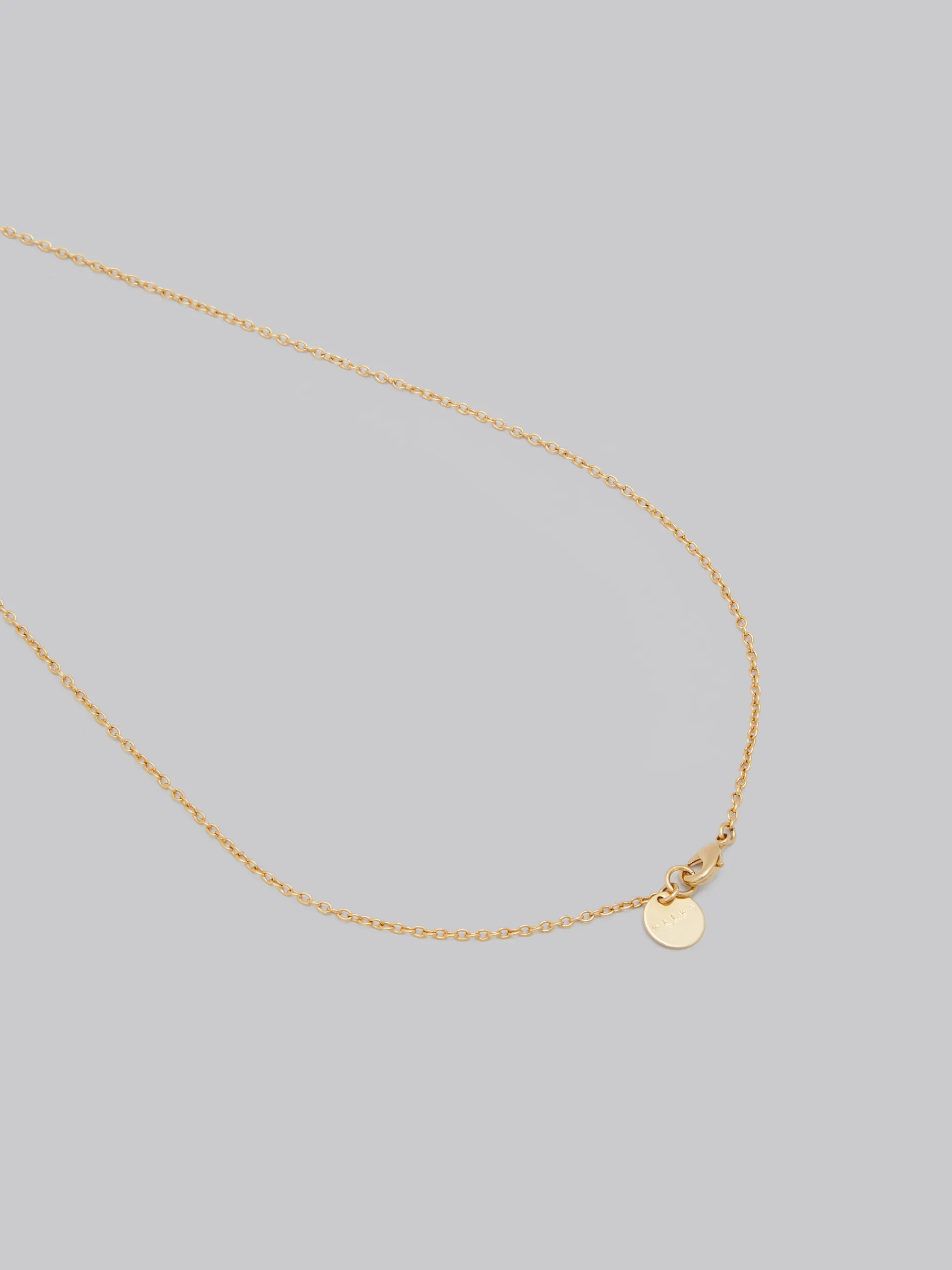 Necklaces>Marni Chain Necklace With Pearl And Ring Charms VINTAGE/DEEP GOLD