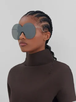 Sunglasses | Sunglasses>Marni Charcoal Grey Odrius Sunglasses CHOCOLAT