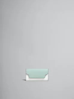 Wallets & Small Leather Goods | Other Accessories>Marni Colour Block Saffiano Leather Keyring TEAGREEN/LIMESTONE/LIGHTCAMEL