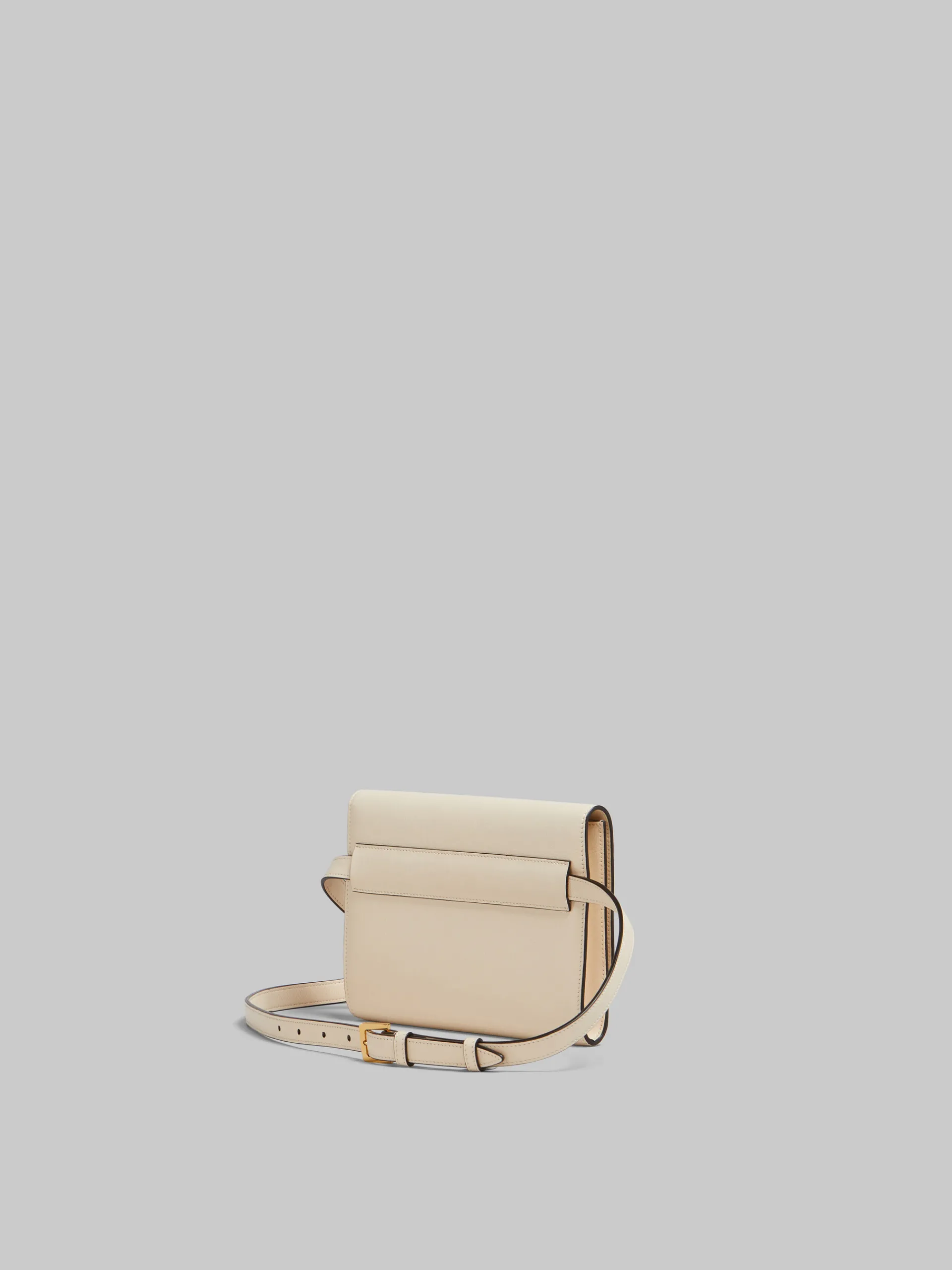 Crossbody Bags | Trunkaroo Bag>Marni Cream Leather Trunkaroo Bum Bag SHELL