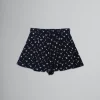 Kids>Marni Crepe Fabric Trouser-skirt With Stardust Print BLACK