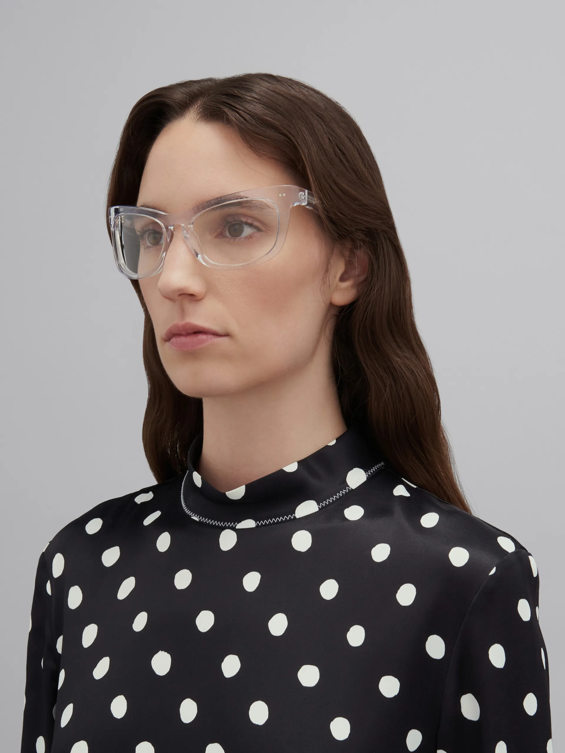 Sunglasses | Sunglasses>Marni Isamu Optical Glasses CRYSTAL