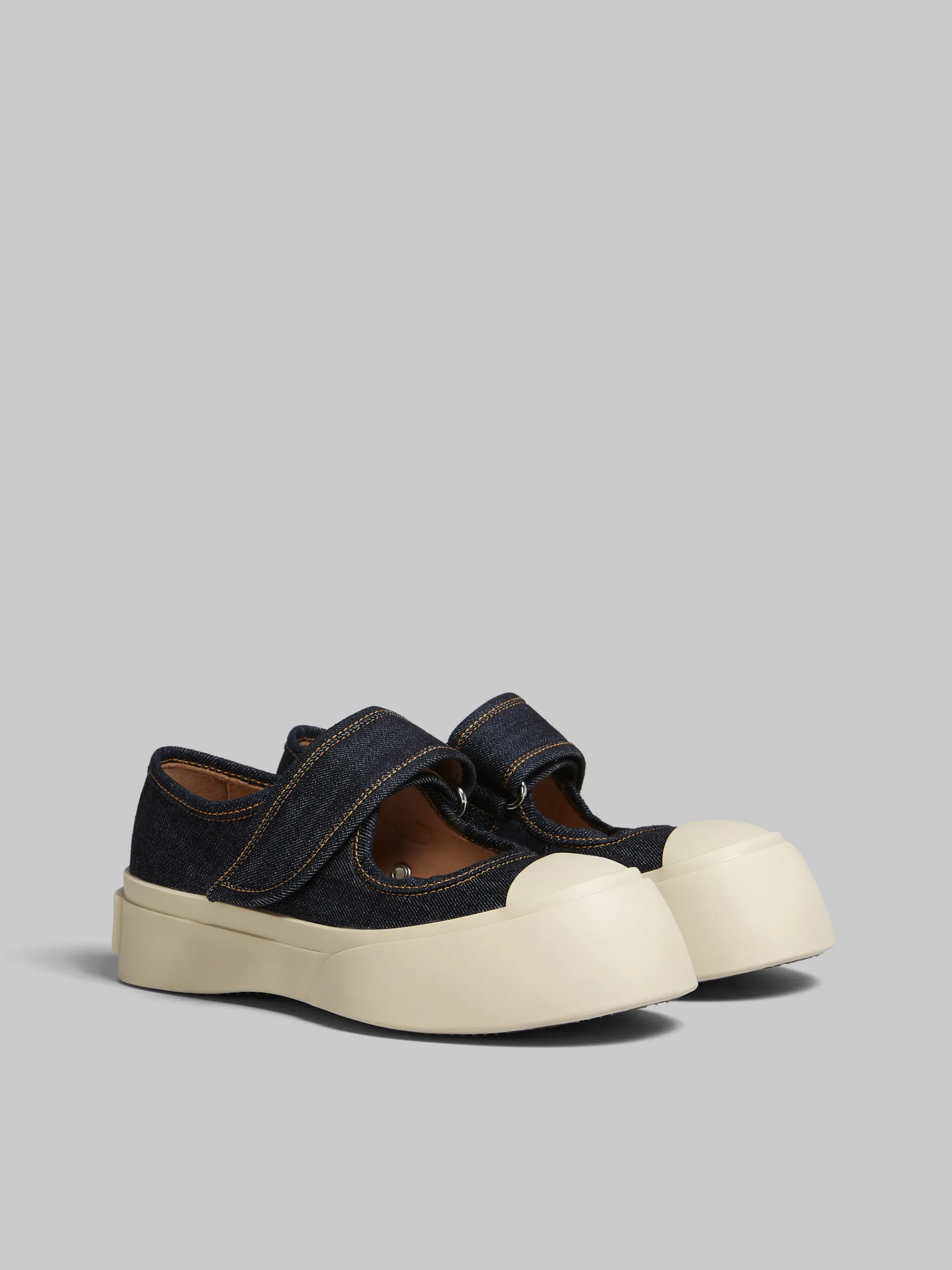 Sneakers | Pablo>Marni Denim Mary Jane Sneaker BLUE