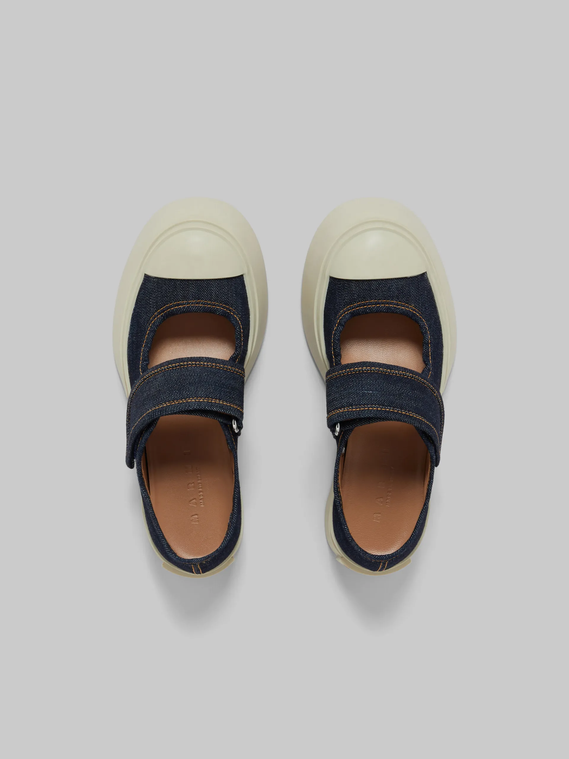 Sneakers | Pablo>Marni Denim Mary Jane Sneaker BLUE