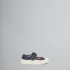 Kids>Marni Denim Mary-Jane Sneaker DENIM/RED