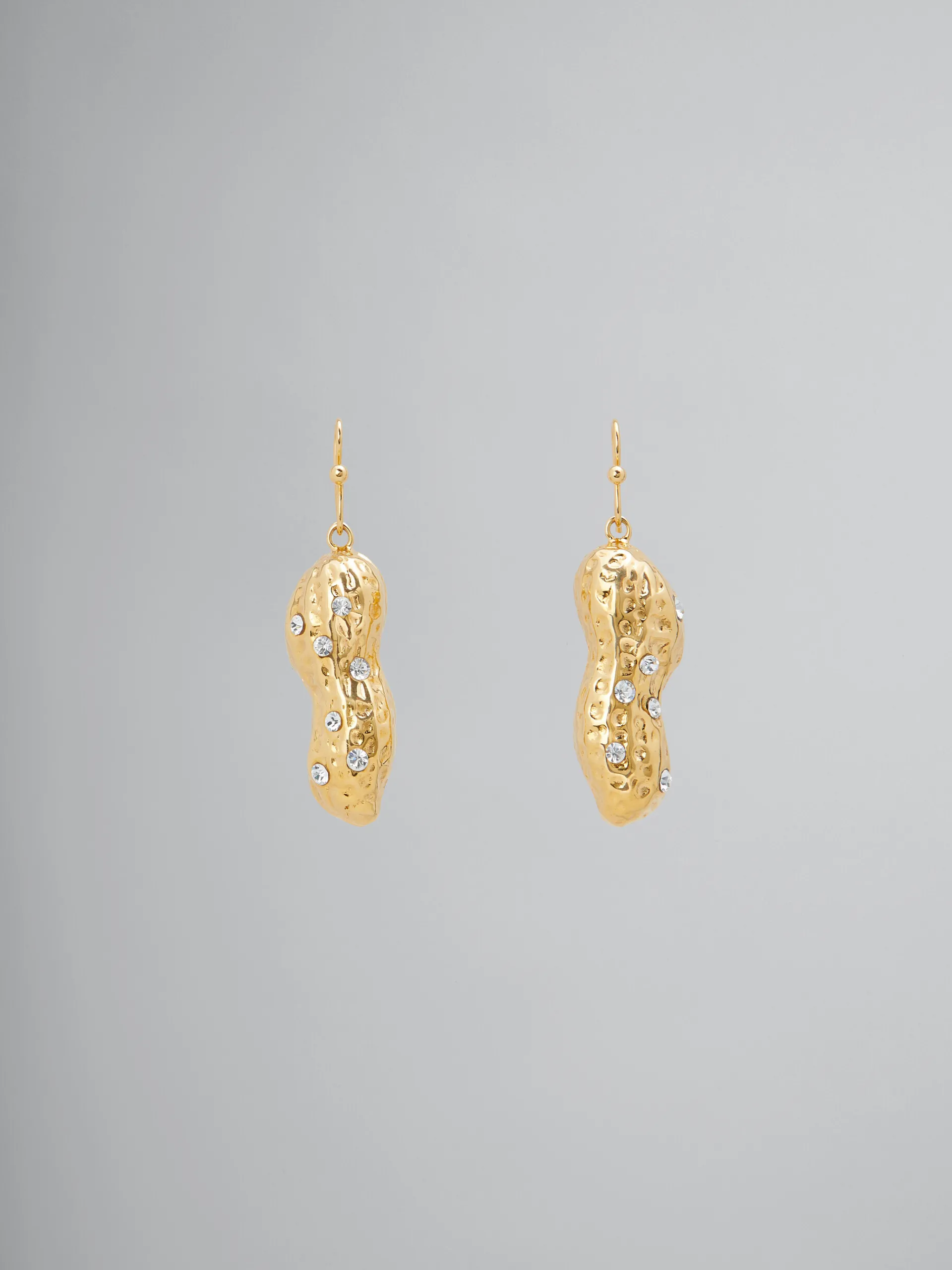 Earrings>Marni Peanut Drop Earrings GOLD