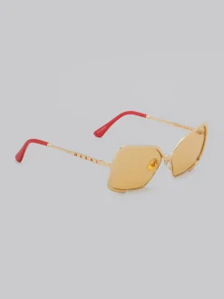 Sunglasses | Sunglasses>Marni Unila Sunglasses GOLD