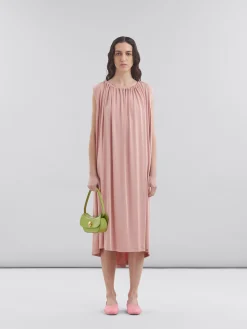 Shoulder Bags>Marni Green Leather Butterfly Small Hobo Bag KIWI