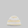 Hats>Marni Grey Brushed Mohair Beanie With Stripes TONIC
