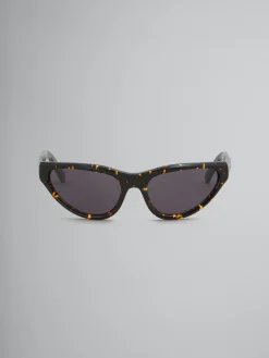Sunglasses | Sunglasses>Marni Havana Mavericks Sunglasses FUMO