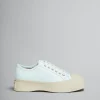 Sneakers | Pablo>Marni Light Blue Nappa Leather Pablo Lace-up Sneaker MINERAL ICE
