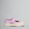 Sneakers | Pablo>Marni Lilac Nappa Leather Mary Jane Sneaker DAHLIA/PURPLE