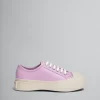 Sneakers | Pablo>Marni Lilac Nappa Leather Pablo Lace-up Sneaker DAHLIA/PURPLE