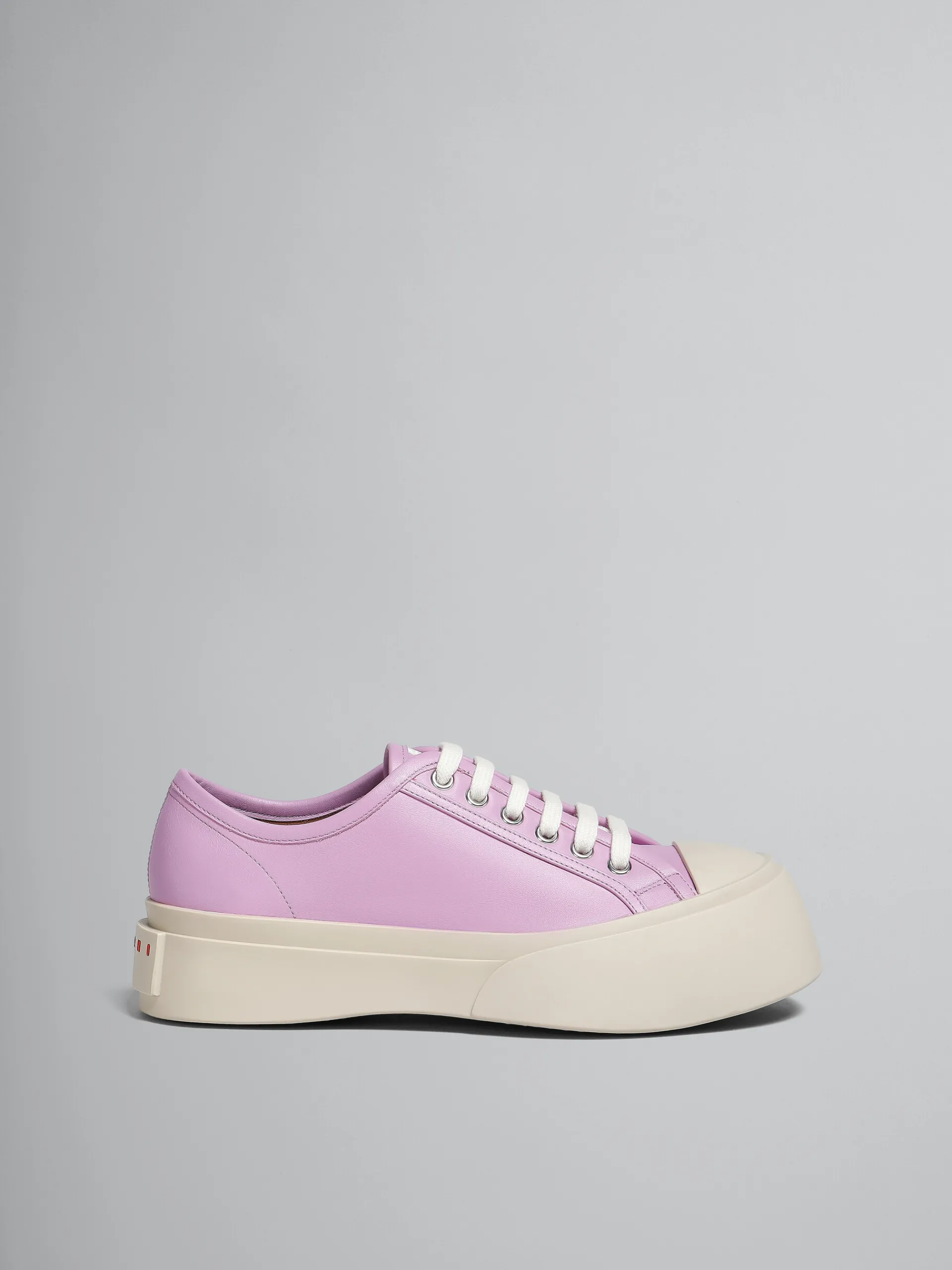 Sneakers | Pablo>Marni Lilac Nappa Leather Pablo Lace-up Sneaker DAHLIA/PURPLE