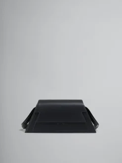 Shoulder Bags>Marni Medium Trunkoise Bag In Smooth Leather BLACK