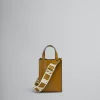 Tote Bags>Marni Museo Nano Bag In Brown Leather DIJON