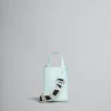 Crossbody Bags | Tote Bags>Marni MUSEO Nano Bag In Light Blue Leather MINERAL ICE