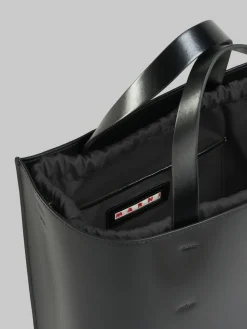 Tote Bags>Marni Museo Small Bag In Leather BLACK